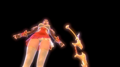 次世代pbr弓箭手 女弓箭手 pbr次世代暗夜精灵 pbr女角色 制服美女