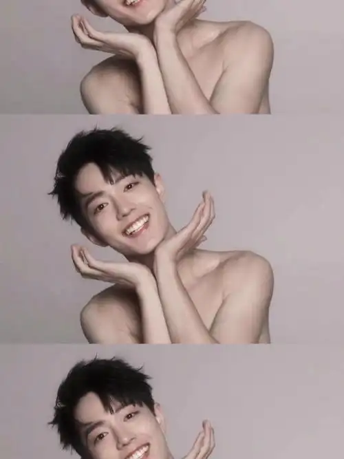 三宫格战战_肖战_影视_明星娱乐资讯