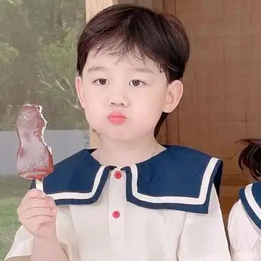 最新2022萌娃情头一男一女可爱超可爱的萌娃情侣头像不明显