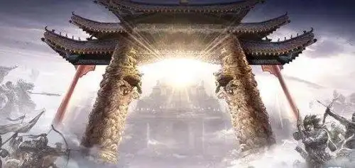 天空惊现南天门奇异景象惹网友热议实际是高楼灯光照成的