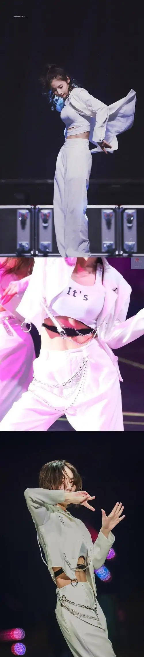 来一个赵粤腹肌的集中楼!腹肌就是坠吊的!