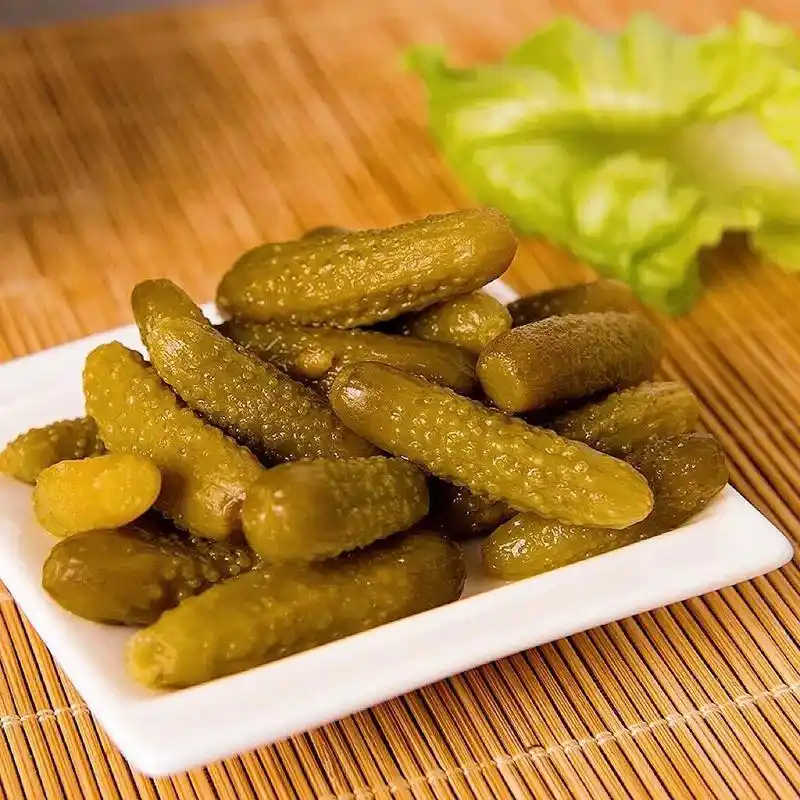 干货分享|美式汉堡酸黄瓜制作日常|创业分享 【食材的准备】 水500克