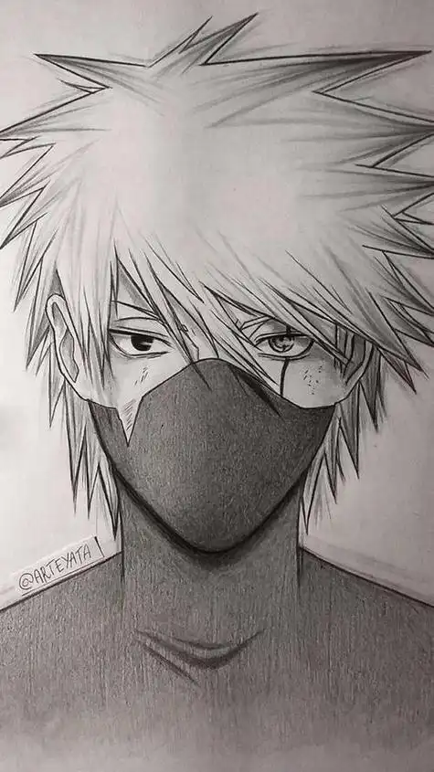 动漫 人物 线稿铅笔画动漫效果却不简单爱了爱了让你回忆起用铅笔画