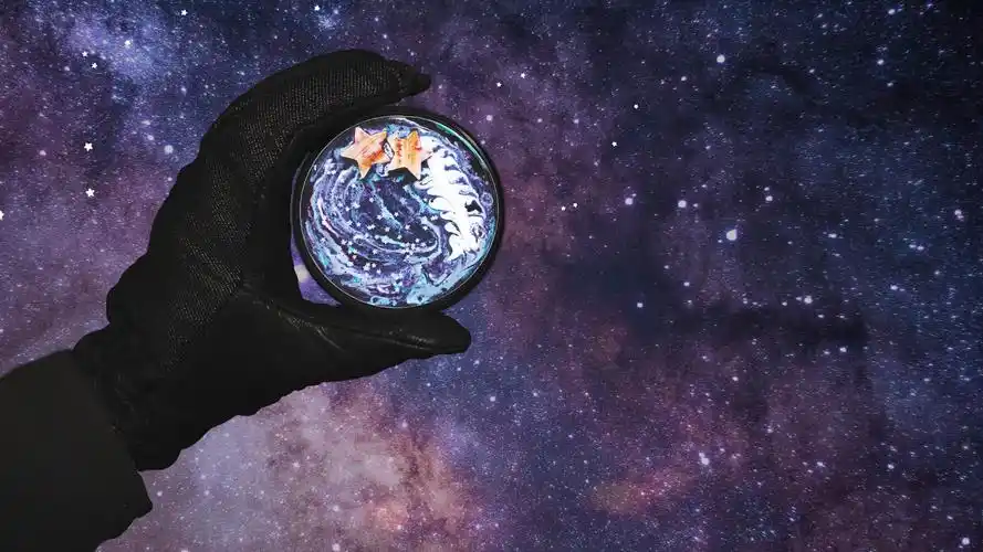 壁纸 手,行星,空间,创意图片