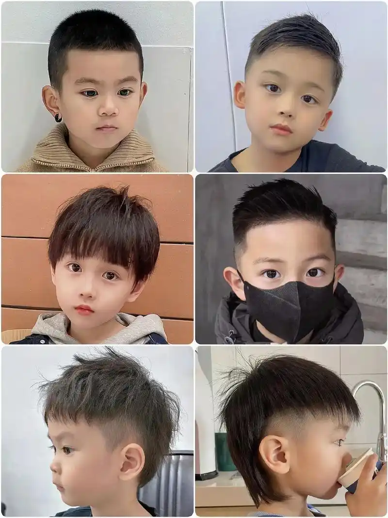 男宝宝春季发型合集.麻麻们!春季男童发型合集来喽!搜罗了多款 - 抖音