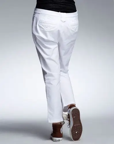 橘滋juicy couture女装专场女款白色休闲裤