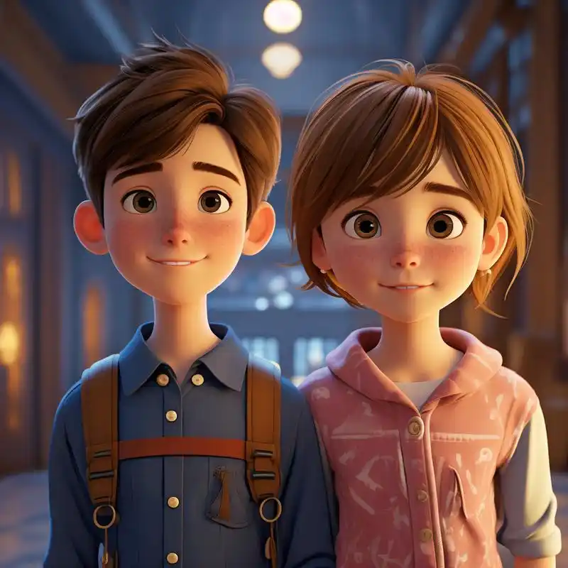 这里为大家精选了一组超有爱的姐弟微信头像