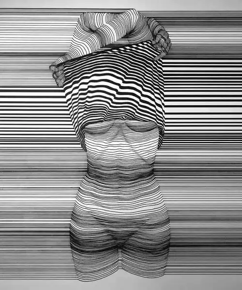 最简单的线条,勾勒最性感的画!_术心-商业新知