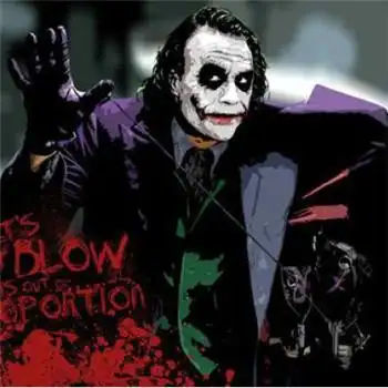 希斯莱杰小丑高清头像图片joker希斯莱斯小丑图片头像