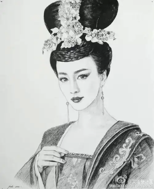 武媚娘手绘 碌卡