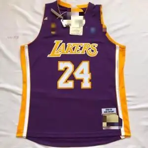 科比布莱恩特2008-2009年湖人冠军杯纪念款au球员版球衣