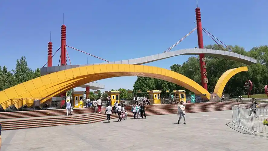 北京朝阳公园一览