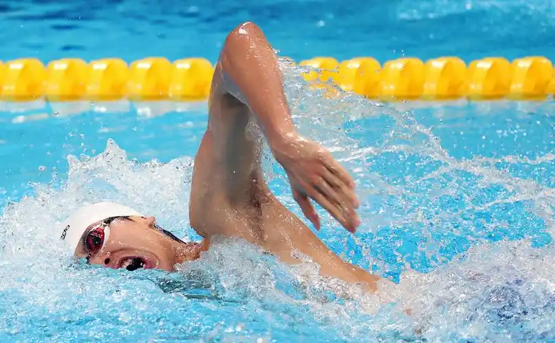 游泳——男子200米自由泳预赛赛况