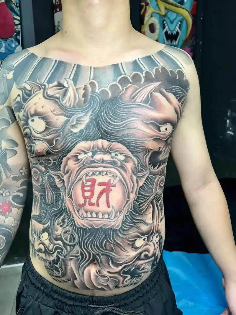 五鬼运财花肚已完成