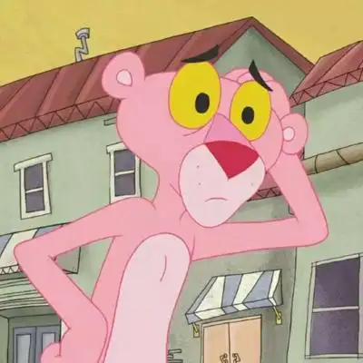 粉红豹头像高清粉红豹微信头像图片