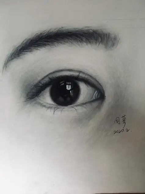 素描画眼睛素描画眼睛教程