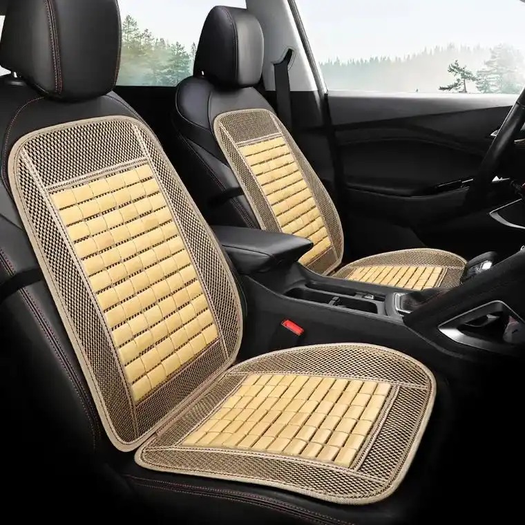 xf901面包车竹片汽车坐垫 单座大小客货车座垫新夏季凉垫椅 - 抖音