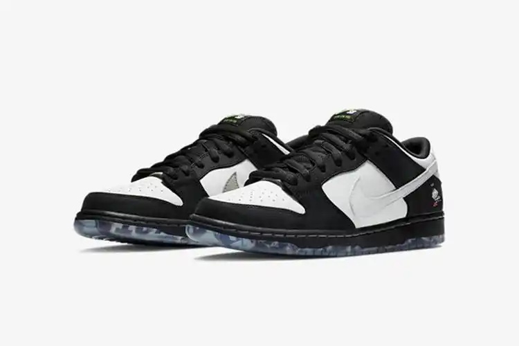 19春夏 耐克staple x nike dunk sb low 联名 黑白熊猫鸽子 bv1310