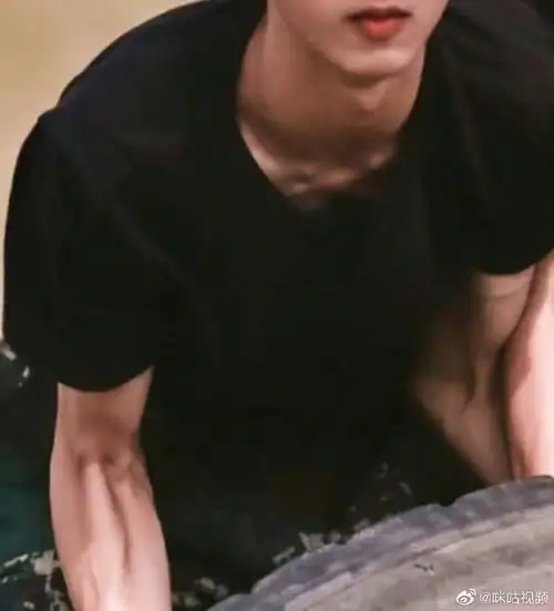 内娱男菩萨图鉴#@时代少年团-严浩翔腹肌77三角肌get73 已被小严