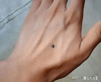 手相图解之男人左手背上有痣图解