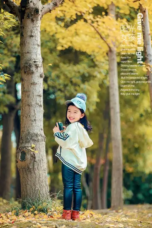 爱笑的小姑娘,运气不会差