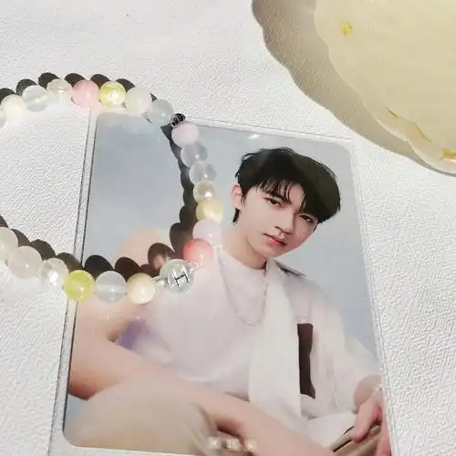 其来想试一下贺儿的应援色手链尽力了#tnt时代少年团  #手链  #贺峻霖