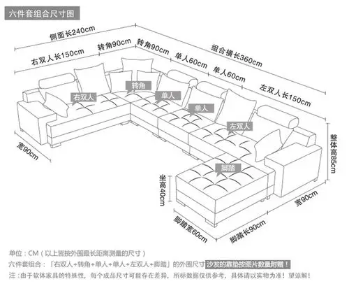 厂家客厅组合转角布艺沙发现代时尚转角布沙发l型可拆洗沙
