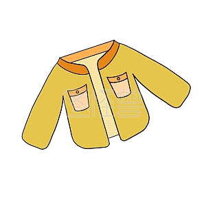 图怪兽原创元素卡通服装衣服夹克