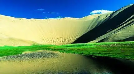 阿尔金山最神秘,神奇的景地-沙子泉, 看到之后不要太吃惊