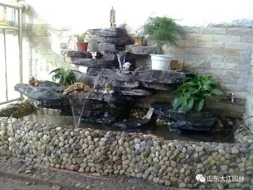 阳台假山鱼池精选