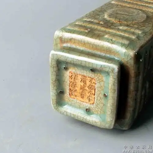 元佑元年清凉寺张家窑汝窑瓷摆件 - 中华古玩网 - 古董收藏,古玩收藏,