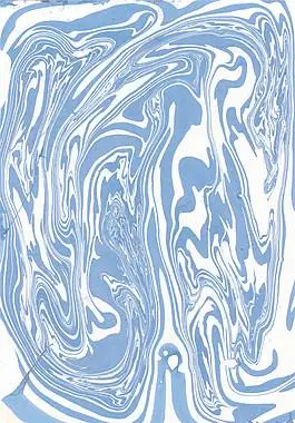 沉稳时尚深蓝色花纹壁纸图案装饰设计