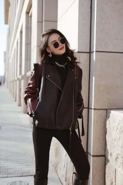 搭配保暖内衣,在冬天凹造型一点都不冷|内搭|针织衫|皮夹克_网易订阅