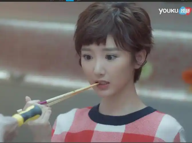 (现货)微微一笑很倾城同款二喜毛晓彤同款格子长袖卫衣明星同款