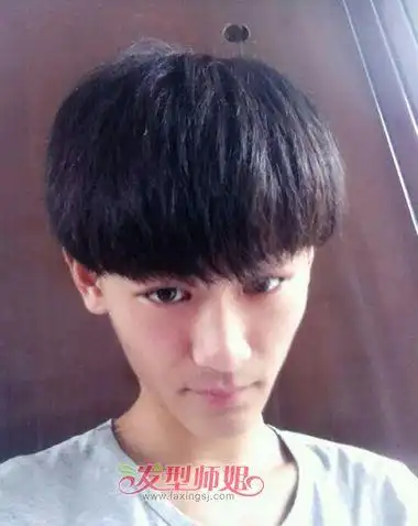 男人锅盖头短发发型图片 英俊的男士短发发型(4)