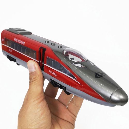 高铁和谐号列车双头车模型男孩宝宝声光玩具动车组声光高铁黄送电池