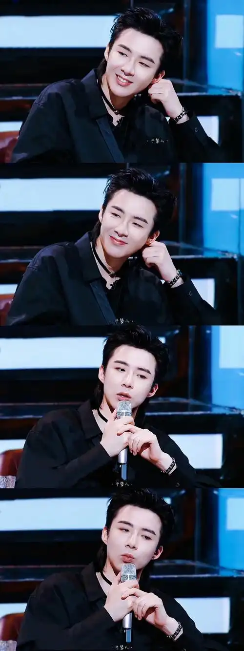 大背头邪魅一笑的宁  真好看 刘宇宁真帅