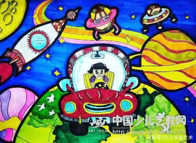 儿童画——纪念5.12汶川地震