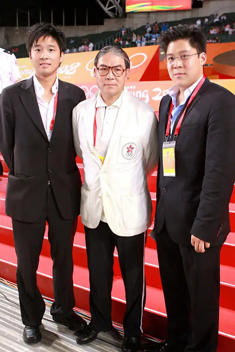 大事来临  霍启仁霍启山现身中国网球香港赛发布会,支持大哥霍启刚的