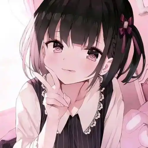 女生头像有点惊艳的小萝莉动漫女生头像