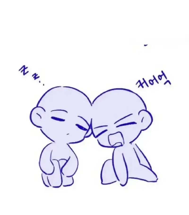 q版双人素材模板 觉得可爱的点点赞关注收藏吧