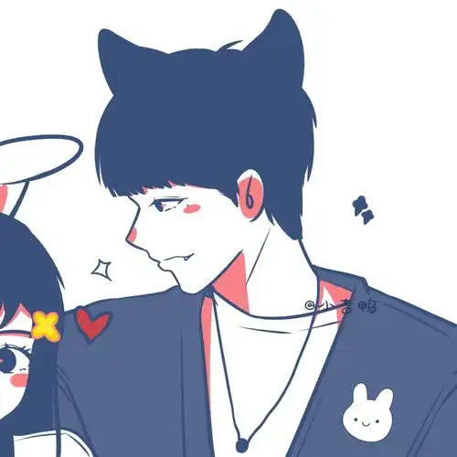 蓝色系动漫情侣头像系列,什么才是惊艳到你的情侣头像吖