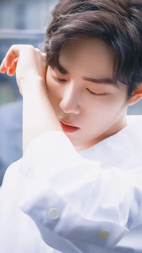 【图片】肖战白衬衫系列