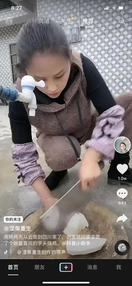 抖音上的涅盘重生