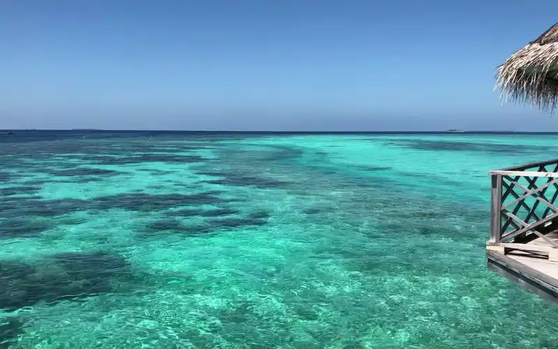 马尔代夫南阿里环礁安加加岛4k