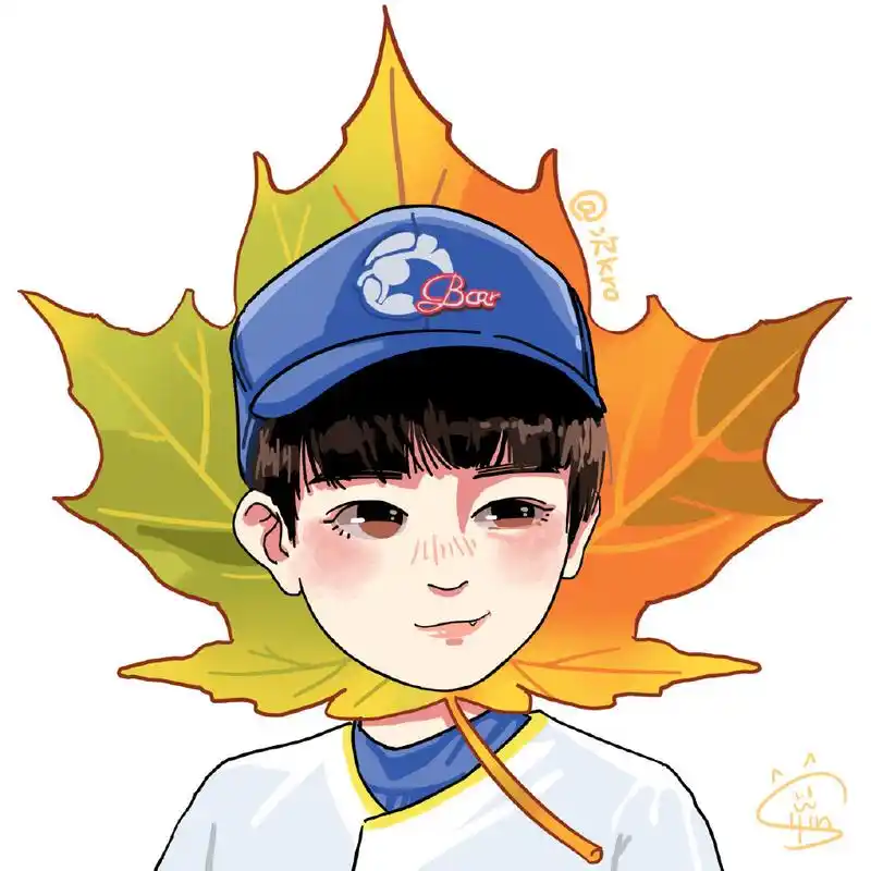 粉丝手绘可爱王俊凯,夏日最靓的仔