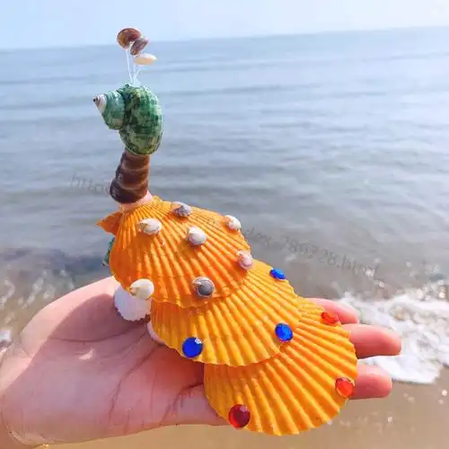 大海螺贝壳工艺品 创意动物儿童玩具地中海风格家居装饰小礼物摆件送