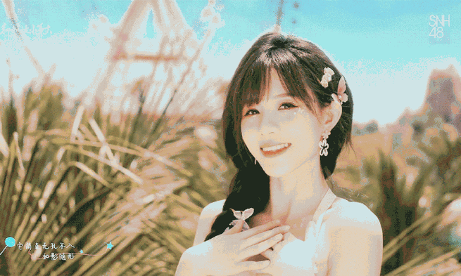 清新的夏日,糖果色的泳装,元气轻快的舞蹈,我是积了多少功德才能看见