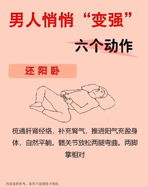 六个动作提升耐力提肛运动握固还阳卧深蹲高抬腿踮脚尖.展开全文
