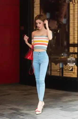 杨柳细腰美女这身材比例真是完美